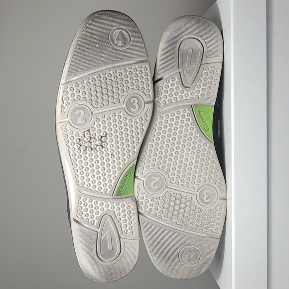 Ganter Gabriel gray plain toe embossed leather shoes size 9.5G - Picture 7 of 7